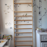 Drabinki dla dzieci (naturalne) szerokość 90 cm